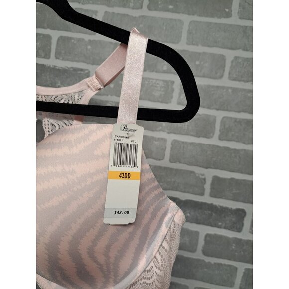 Paramour Carolina Bra 42DD Zebra Print‎ T-Shirt Bra NWT - Picture 8 of 9